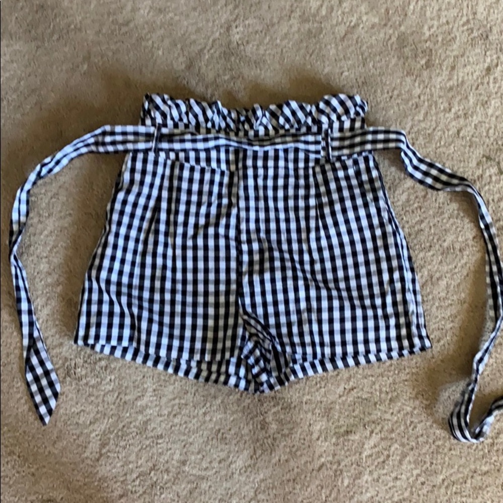 High waisted shorts